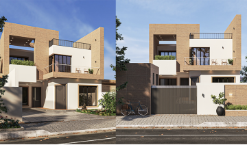 تصاميم معمارية وإظهار خارجي وداخلي ومخططات تنفيذية